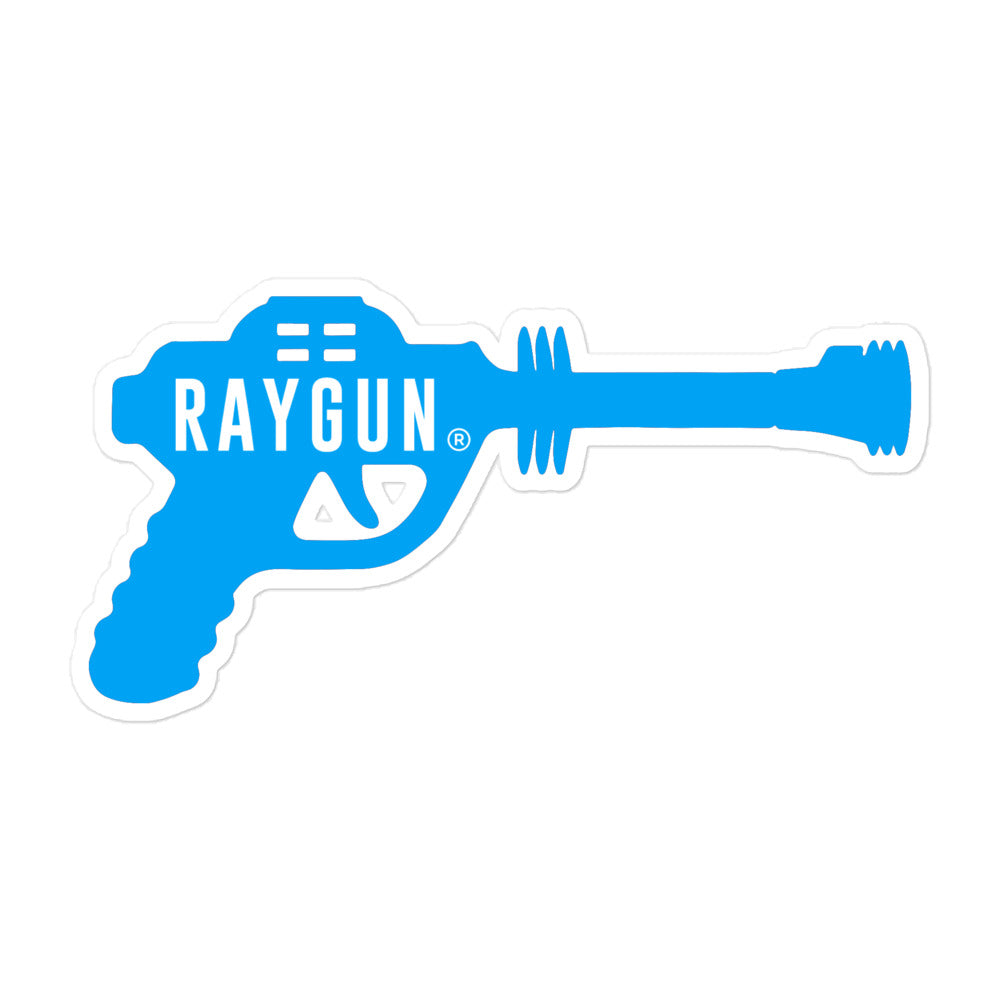 RAYGUN Single Gun Blue Bubble-free Stickers
