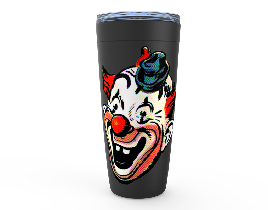 RAYGUN Creepy Clown Viking Tumblers