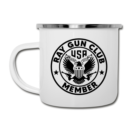 RAY GUN CLUB Camper Mug - white