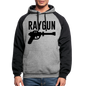 RAYGUN Raglan Hoodie - heather gray/black