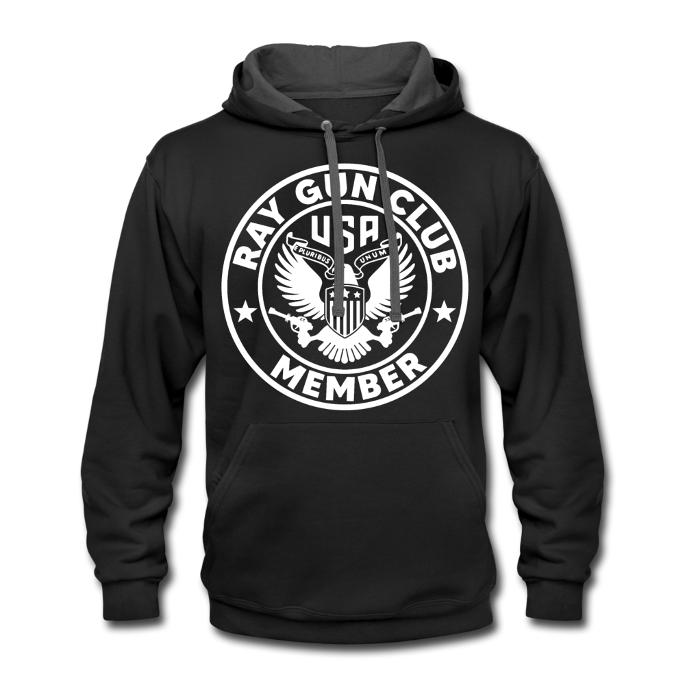 RAYGUN Contrast Hoodie - black/asphalt