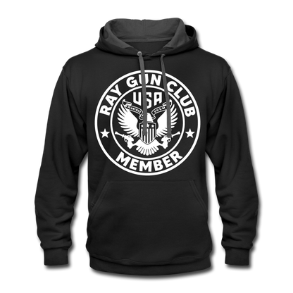 RAYGUN Contrast Hoodie - black/asphalt