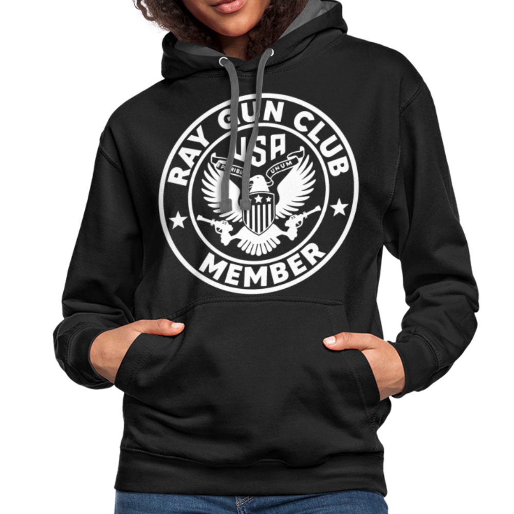 RAYGUN Contrast Hoodie - black/asphalt