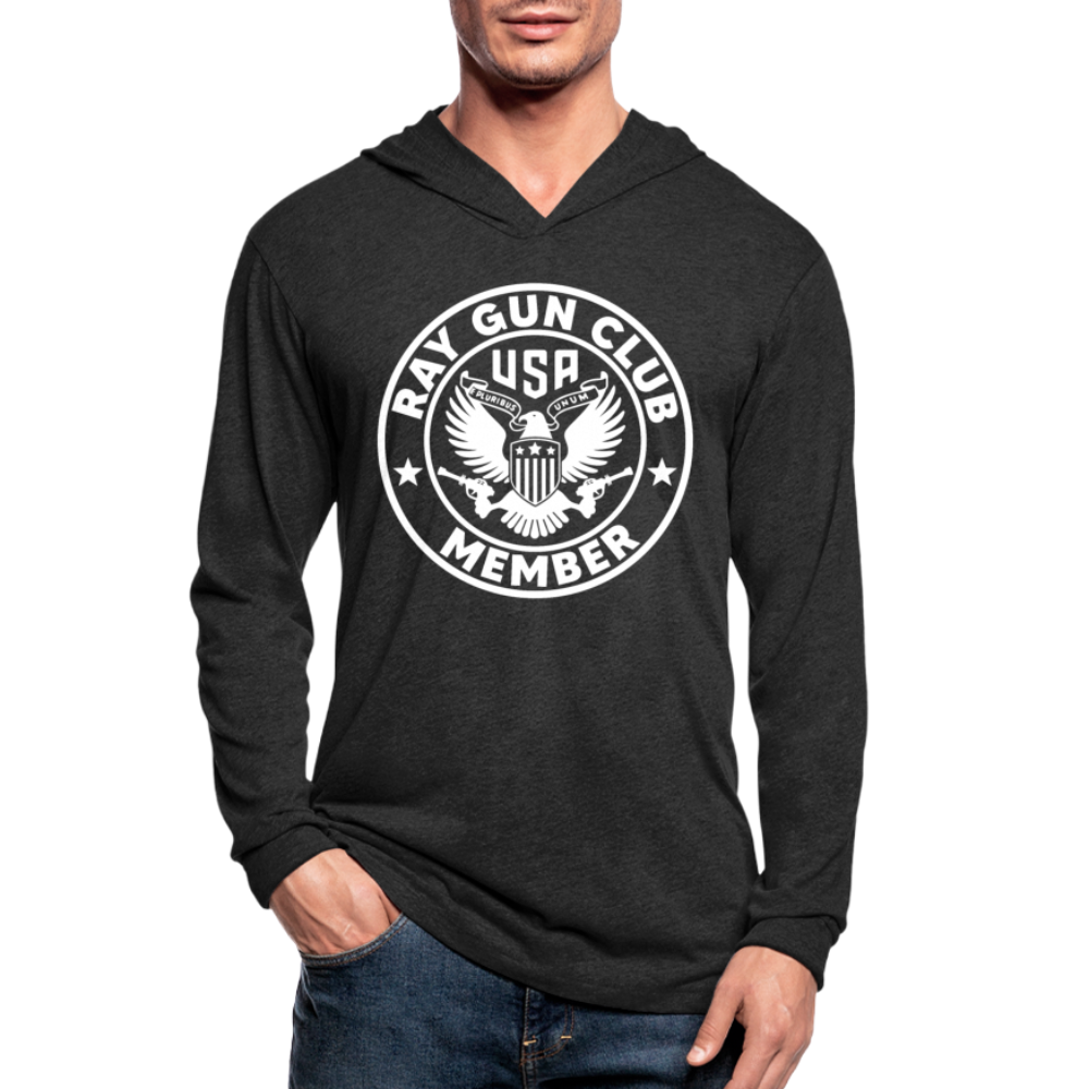 RAYGUN Club Tri-Blend Hoodie Shirt - heather black