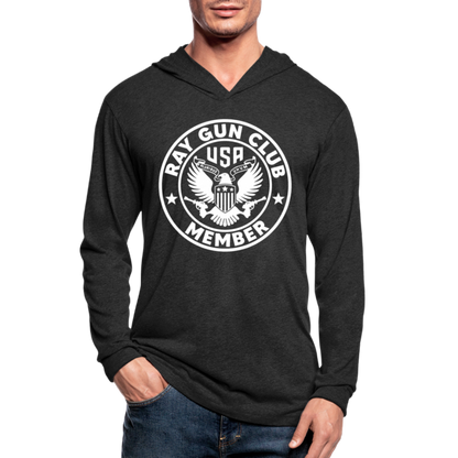 RAYGUN Club Tri-Blend Hoodie Shirt - heather black