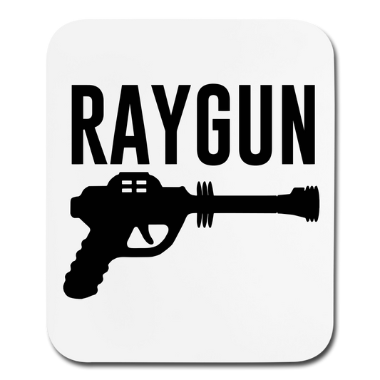 RAYGUN Mouse pad Vertical - white