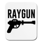 RAYGUN Mouse pad Vertical - white