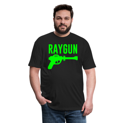 RAYGUN Single Gun Neon Green T-Shirt - black