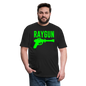 RAYGUN Single Gun Neon Green T-Shirt - black