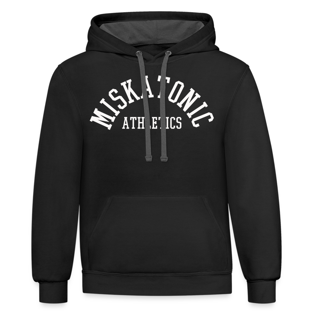 RAYGUN Miskatonic Athletics Contrast Hoodie - black/asphalt