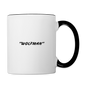 RAYGUN Wolfman Contrast Coffee Mug - white/black
