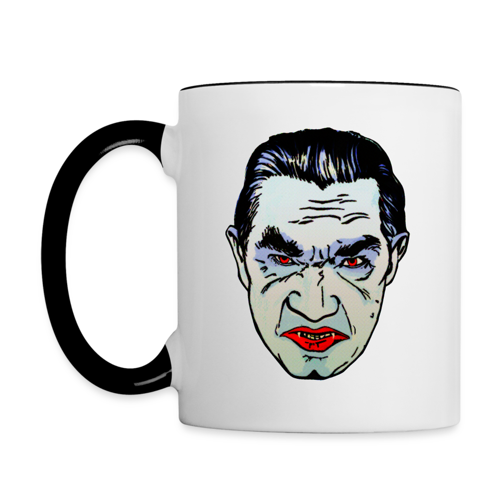 RAYGUN Vampire Contrast Coffee Mug - white/black