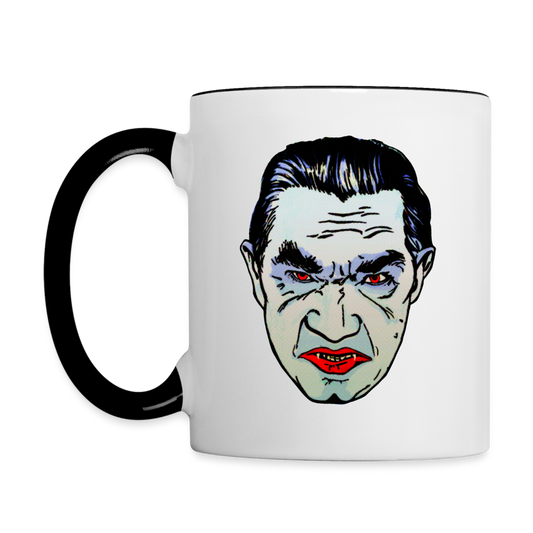 RAYGUN Vampire Contrast Coffee Mug - white/black