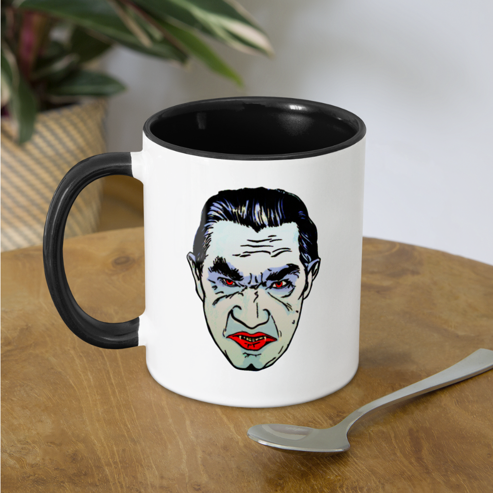 RAYGUN Vampire Contrast Coffee Mug - white/black