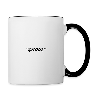 RAYGUN Ghoul Contrast Coffee Mug - white/black