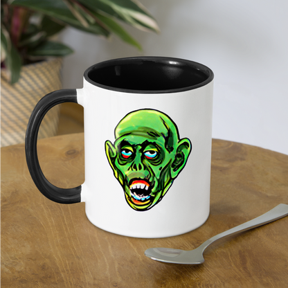 RAYGUN Ghoul Contrast Coffee Mug - white/black