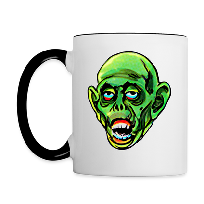 RAYGUN Ghoul Contrast Coffee Mug - white/black