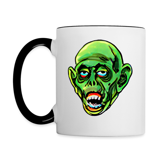 RAYGUN Ghoul Contrast Coffee Mug - white/black
