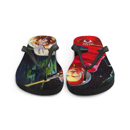 RAYGUN Space Woman Flip-Flops