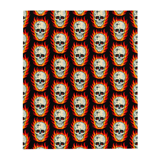 RAYGUN Hot Head Throw Blanket