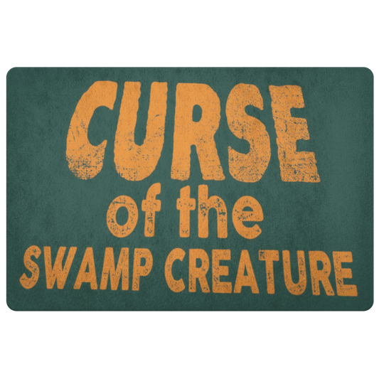 Curse Of The Swamp Creature Floor Mat Doormat