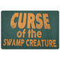 Curse Of The Swamp Creature Floor Mat Doormat